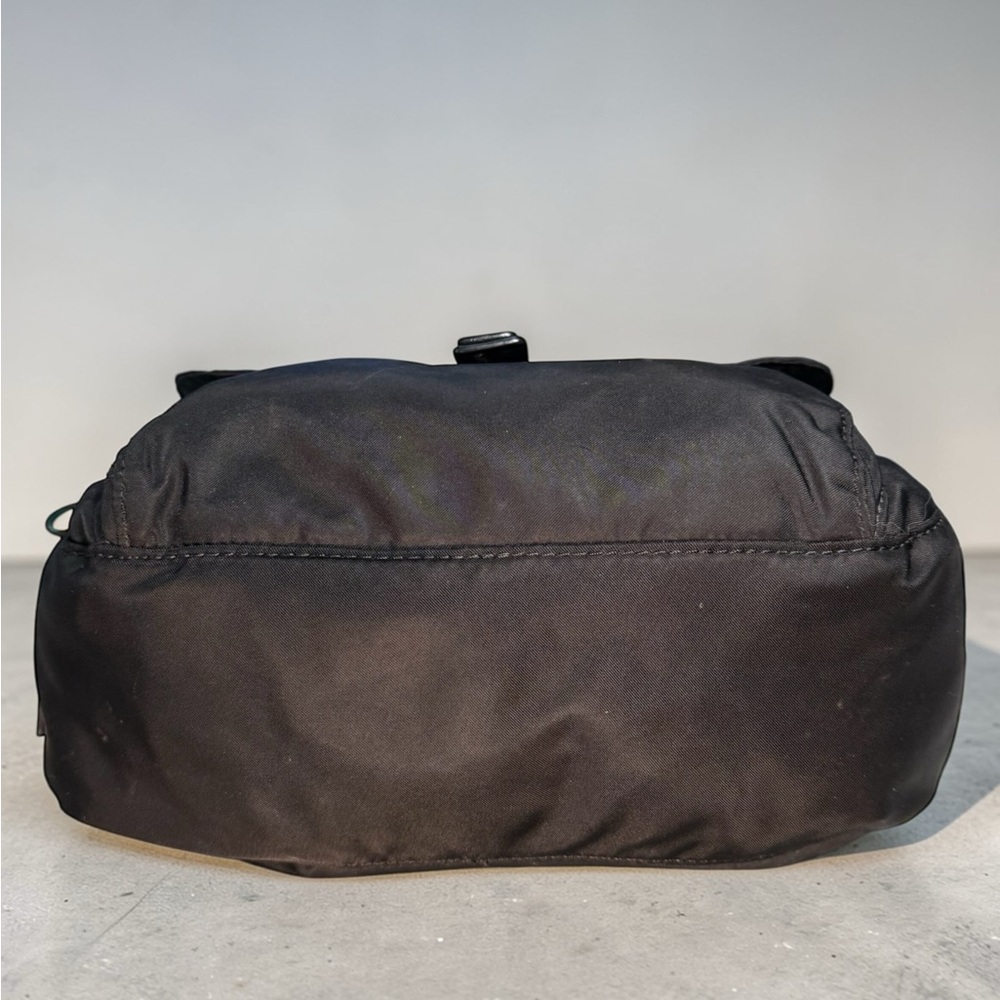 TUMI Black Ballistic Nylon Crossbody Messenger Travel Bag Adjustable Strap - Picture 8 of 14